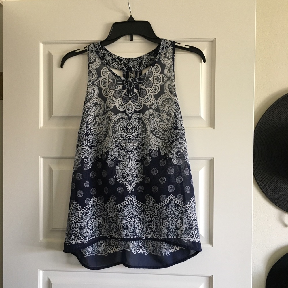 Open Back Halter Top